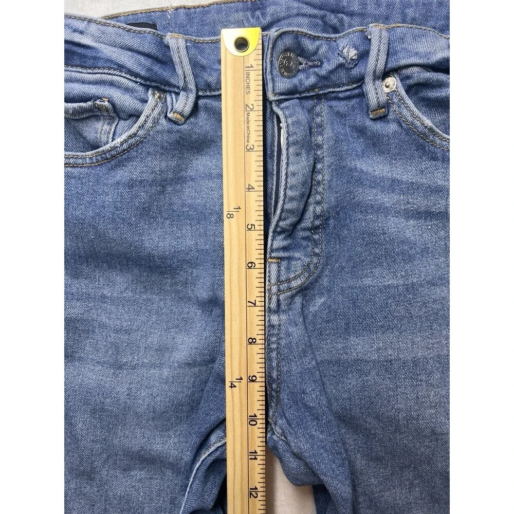 True Religion Jeans Size 29 Womens Jennie Curvy High Rise Skinny Blue Denim
